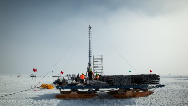 Mission for ancient climate clues beneath 500 m of Antarctic ice gets underway